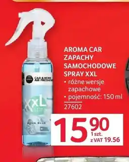 Selgros Zapachy samochodowe spray XXL Aroma Car oferta