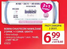 Selgros Chusteczki nawilżane BOBINI oferta