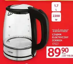 Selgros Czajnik elektryczny Zelmer ZCK8024 1,7l 2200W oferta