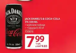 Selgros Jack Daniel's & Coca-Cola 5% oferta