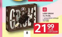 Selgros Lody Gruvi 4-pak oferta