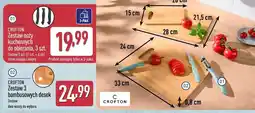 ALDI Zestaw noży kuchennych do obierania CROFTON 3-pak oferta