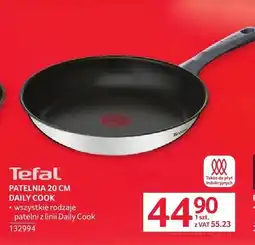Selgros Patelnia 20cm Daily Cook Tefal oferta