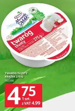 Selgros Twaróg tłusty krążek Mazurski Smak oferta