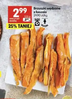 Delikatesy Centrum Brzuszki wędzone z łososia oferta