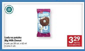 Makro Lody na patyku Big Milk Donut oferta