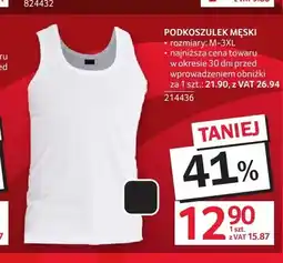 Selgros Podkoszulek męski oferta