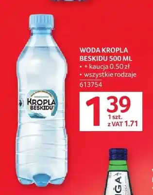 Selgros Woda Kropla Beskidu oferta