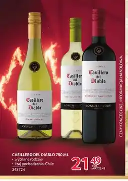Selgros Wino Casillero del Diablo Chardonnay Chile oferta
