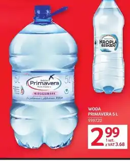 Selgros Woda Primavera oferta