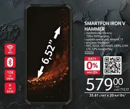 Selgros Smartfon HAMMER Iron V 6,52 oferta