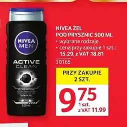 Selgros Żel pod prysznic Nivea Men oferta