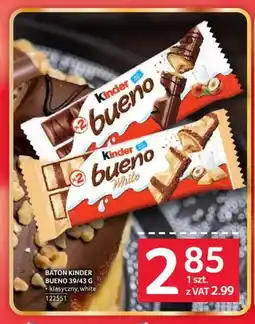Selgros Baton Kinder Bueno klasyczny oferta