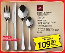 Selgros Komplet sztućców 24 części Tunea Gerlach oferta