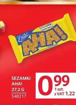 Selgros Sezamki AHA! E.Wedel oferta