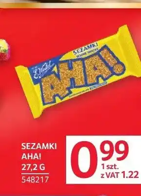 Selgros Sezamki AHA! E.Wedel oferta