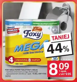 Selgros Papier toaletowy Foxy Mega oferta