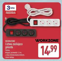 ALDI Listwa zasilająca gniazda WORKZONE oferta