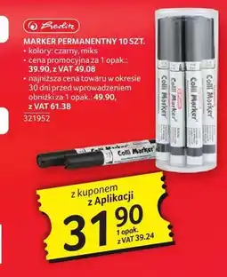 Selgros Marker permanentny Herlitz 10szt oferta