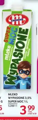 Selgros Mleko Wypasione 3,5% Super Moc Mlekovita oferta