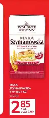 Selgros Mąka Szymanowska typ 480 Polskie Młyny oferta
