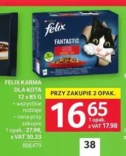 Selgros Karma dla kota Felix Fantastic oferta