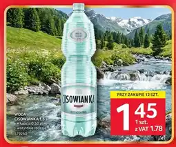 Selgros Woda Cisowianka oferta