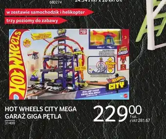Hot Wheels City Mega Garaż Giga Pętla