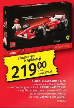 Selgros Klocki LEGO Icons 11375 oferta