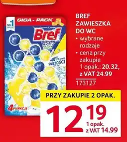 Selgros Zawieszka do WC Bref oferta