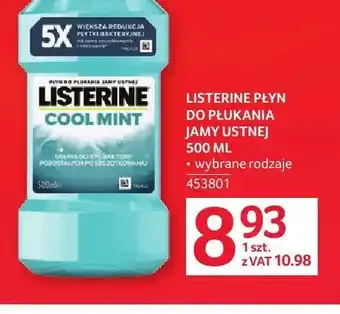 Selgros Płyn do płukania jamy ustnej Listerine oferta
