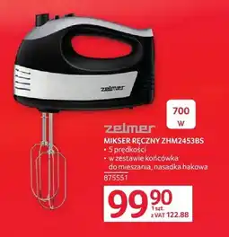 Selgros Mikser ręczny zelmer ZHM2453BS 700W oferta