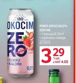 Selgros Piwo bezalkoholowe Okocim 0% oferta