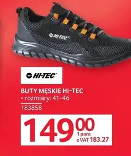 Selgros Buty męskie HI-TEC oferta