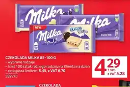 Selgros Czekolada Milka oferta