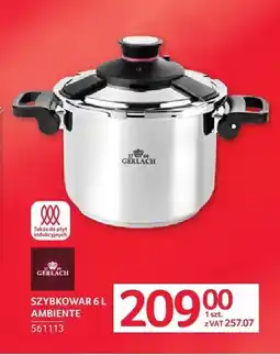 Selgros Szybkowar 6l Ambiente oferta