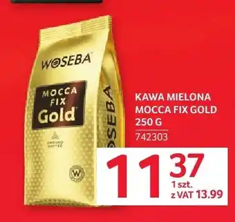 Selgros Kawa mielona Woseba Mocca Fix Gold oferta