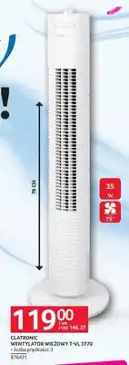 Wentylator wieżowy CLATRONIC T-VL 3770 35W 78cm