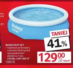 Selgros Basen Fast Set Bestway oferta