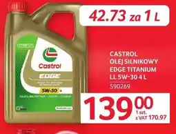 Selgros Olej silnikowy CASTROL Edge Titanium LL 5W-30 oferta