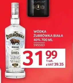 Selgros Wódka ŻUBRÓWKA BIAŁA 40% oferta