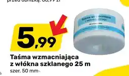 Bricomarche Taśma wzmacniająca z włókna szklanego 25m szer. 50mm oferta