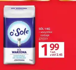 Selgros Sól warzona o'Sole oferta
