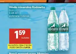 Delikatesy Centrum Woda mineralna Rodowita oferta