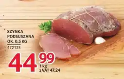 Selgros Szynka podsuszana ZMB Białystok ok oferta