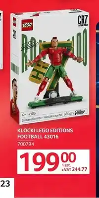 Selgros Klocki LEGO Editions Football 43016 oferta