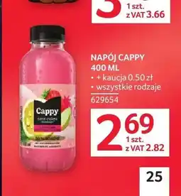 Selgros Napój Cappy oferta