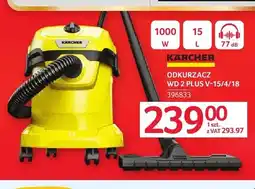 Selgros Odkurzacz KÄRCHER WD 2 PLUS V-15/4/18 oferta