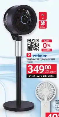 Wentylator stojący ZELMER ZRF5500 70W 28cm
