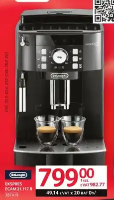 Selgros Ekspres DeLonghi ECAM 21.117.B oferta